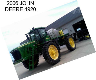 2006 JOHN DEERE 4920