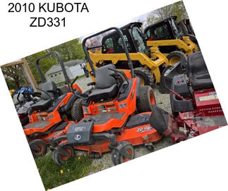 2010 KUBOTA ZD331