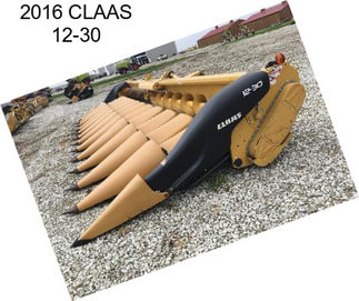 2016 CLAAS 12-30