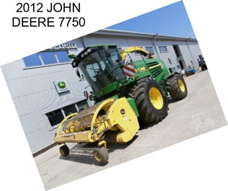 2012 JOHN DEERE 7750