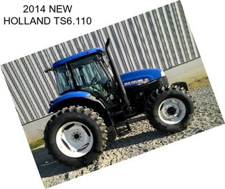 2014 NEW HOLLAND TS6.110