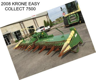 2008 KRONE EASY COLLECT 7500