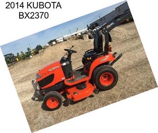 2014 KUBOTA BX2370