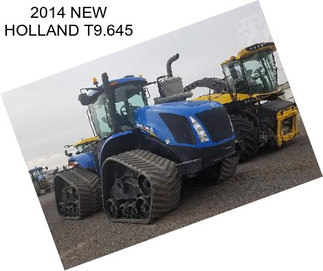 2014 NEW HOLLAND T9.645