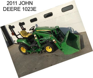 2011 JOHN DEERE 1023E