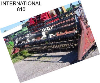 INTERNATIONAL 810