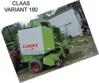 CLAAS VARIANT 180