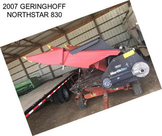 2007 GERINGHOFF NORTHSTAR 830