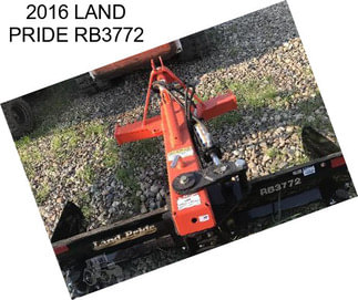 2016 LAND PRIDE RB3772