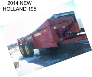 2014 NEW HOLLAND 195