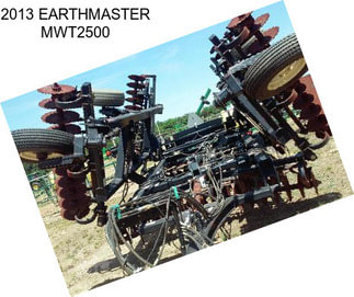 2013 EARTHMASTER MWT2500