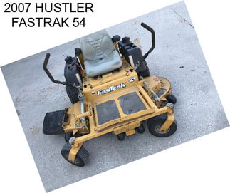 2007 HUSTLER FASTRAK 54