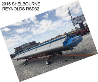 2015 SHELBOURNE REYNOLDS RSD32