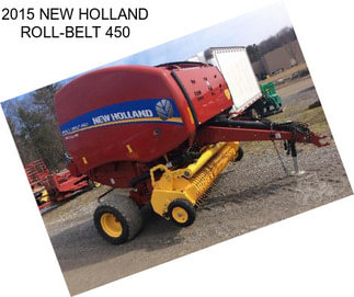 2015 NEW HOLLAND ROLL-BELT 450