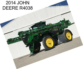 2014 JOHN DEERE R4038