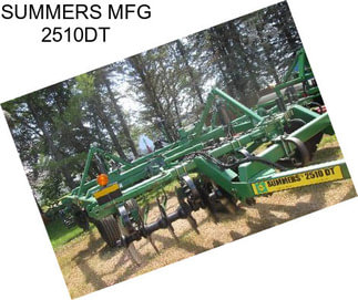 SUMMERS MFG 2510DT