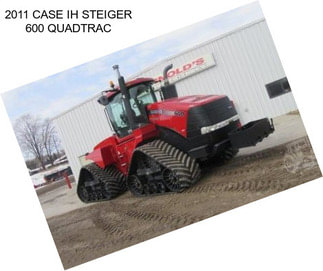 2011 CASE IH STEIGER 600 QUADTRAC