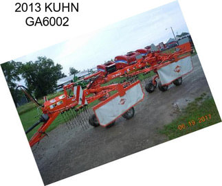 2013 KUHN GA6002