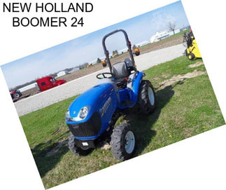 NEW HOLLAND BOOMER 24