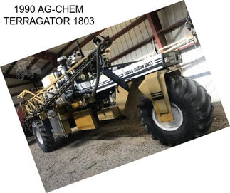 1990 AG-CHEM TERRAGATOR 1803