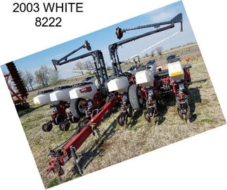 2003 WHITE 8222