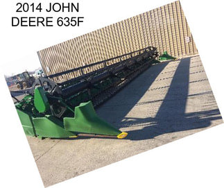 2014 JOHN DEERE 635F