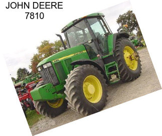 JOHN DEERE 7810