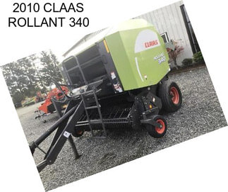 2010 CLAAS ROLLANT 340