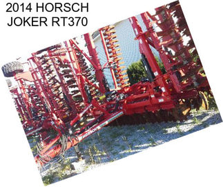 2014 HORSCH JOKER RT370