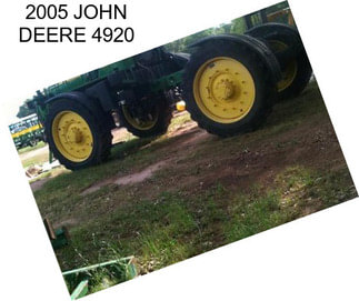 2005 JOHN DEERE 4920