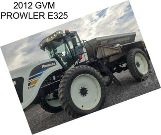 2012 GVM PROWLER E325