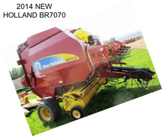 2014 NEW HOLLAND BR7070