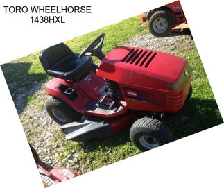 TORO WHEELHORSE 1438HXL