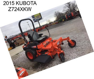 2015 KUBOTA Z724XKW