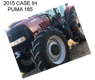 2015 CASE IH PUMA 185