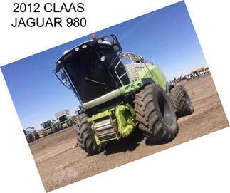 2012 CLAAS JAGUAR 980