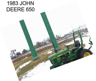 1983 JOHN DEERE 650