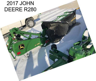 2017 JOHN DEERE R280