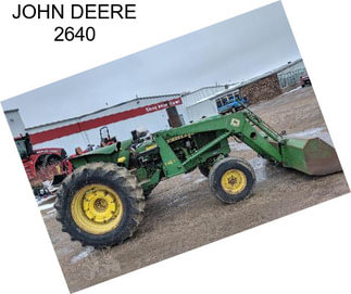 JOHN DEERE 2640