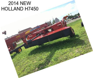 2014 NEW HOLLAND H7450