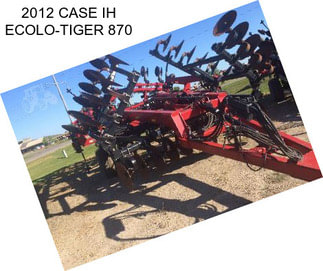 2012 CASE IH ECOLO-TIGER 870