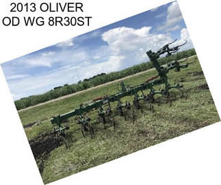 2013 OLIVER OD WG 8R30ST