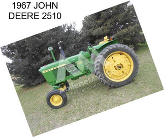 1967 JOHN DEERE 2510