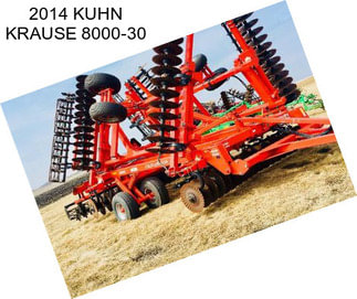 2014 KUHN KRAUSE 8000-30