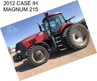 2012 CASE IH MAGNUM 215