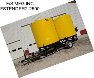 F/S MFG INC FSTENDER2-2500
