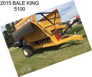 2015 BALE KING 5100