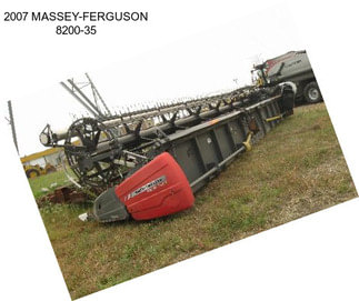 2007 MASSEY-FERGUSON 8200-35