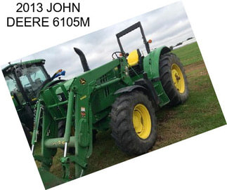 2013 JOHN DEERE 6105M