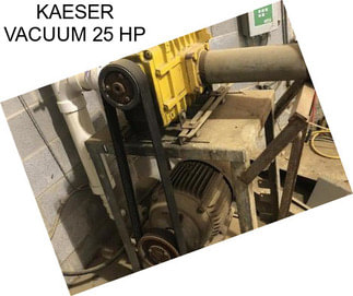 KAESER VACUUM 25 HP